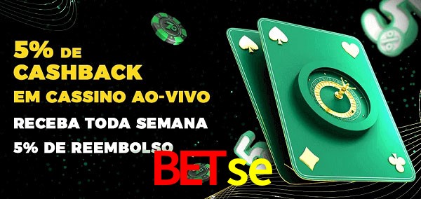 Promoções do cassino ao Vivo Betse